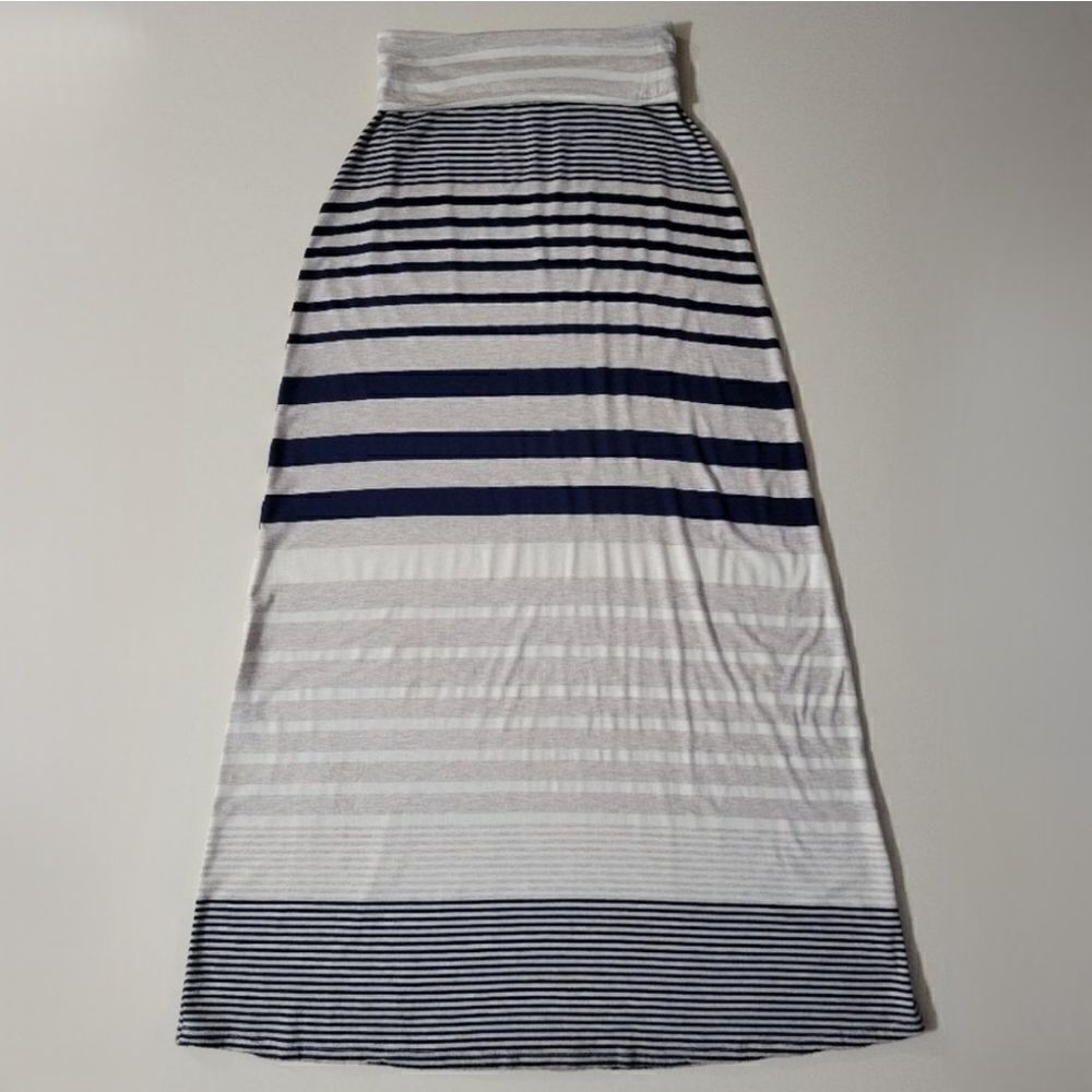 Promesa Striped Maxi Skirt